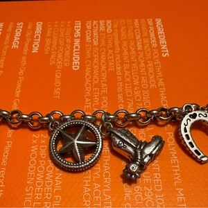 Brighton rare! Retired TEXAS charm bracelet